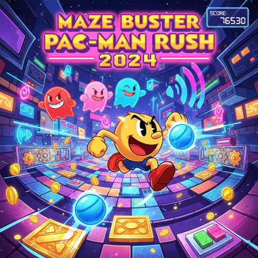 Maze Buster Pac-Man Rush 2024