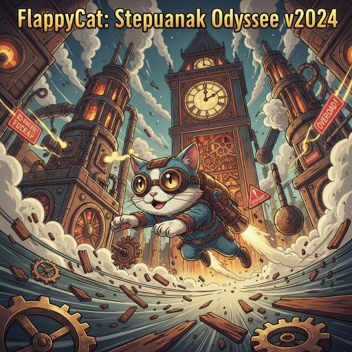 FlappyCat: Steampunk Odyssey v2024